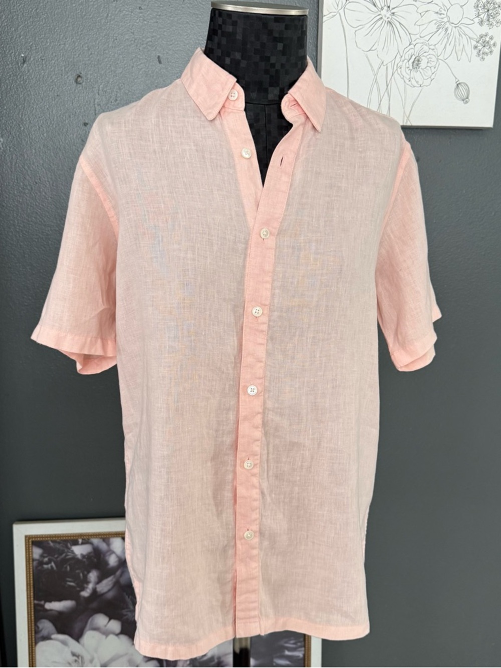 Theory Pink Blouse
